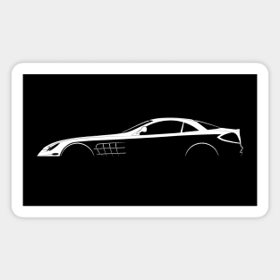 Mercedes-Benz SLR McLaren (C199) Silhouette Magnet